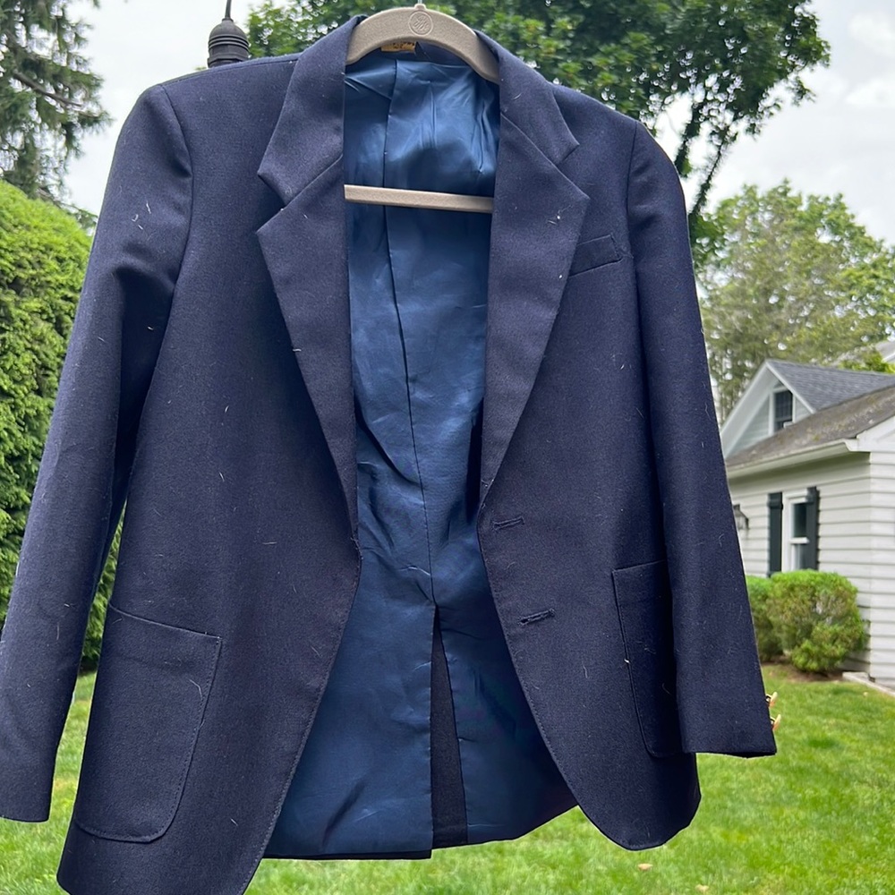 Boys size 12 reg Navy Blazer